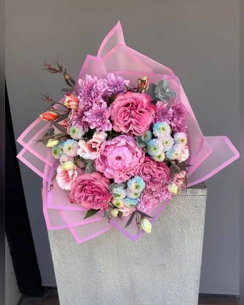 Pembe Pastel Aşk Buketi
